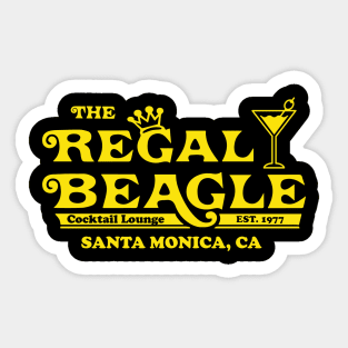 The Regal Beagle Sticker